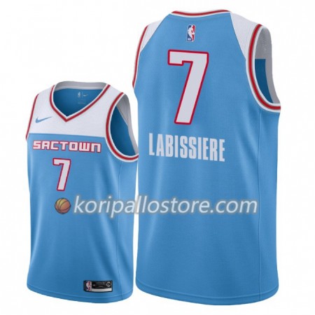 Sacramento Kings Skal Labissiere 7 2018-19 Nike City Edition Sininen Miesten Pelipaidat Swingman 